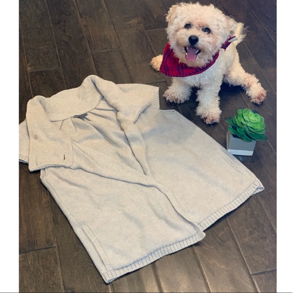 Short sleeve Armani Exchange cardigan w/ pockets - Picture 2 of 6